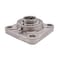 Bailey Stainless Steel 4-Bolt Flange Bearings: 1 1/4 in. I.D., SUCSF 206-20 Bearing No., Set Screw Collar 152406 - alternate 2